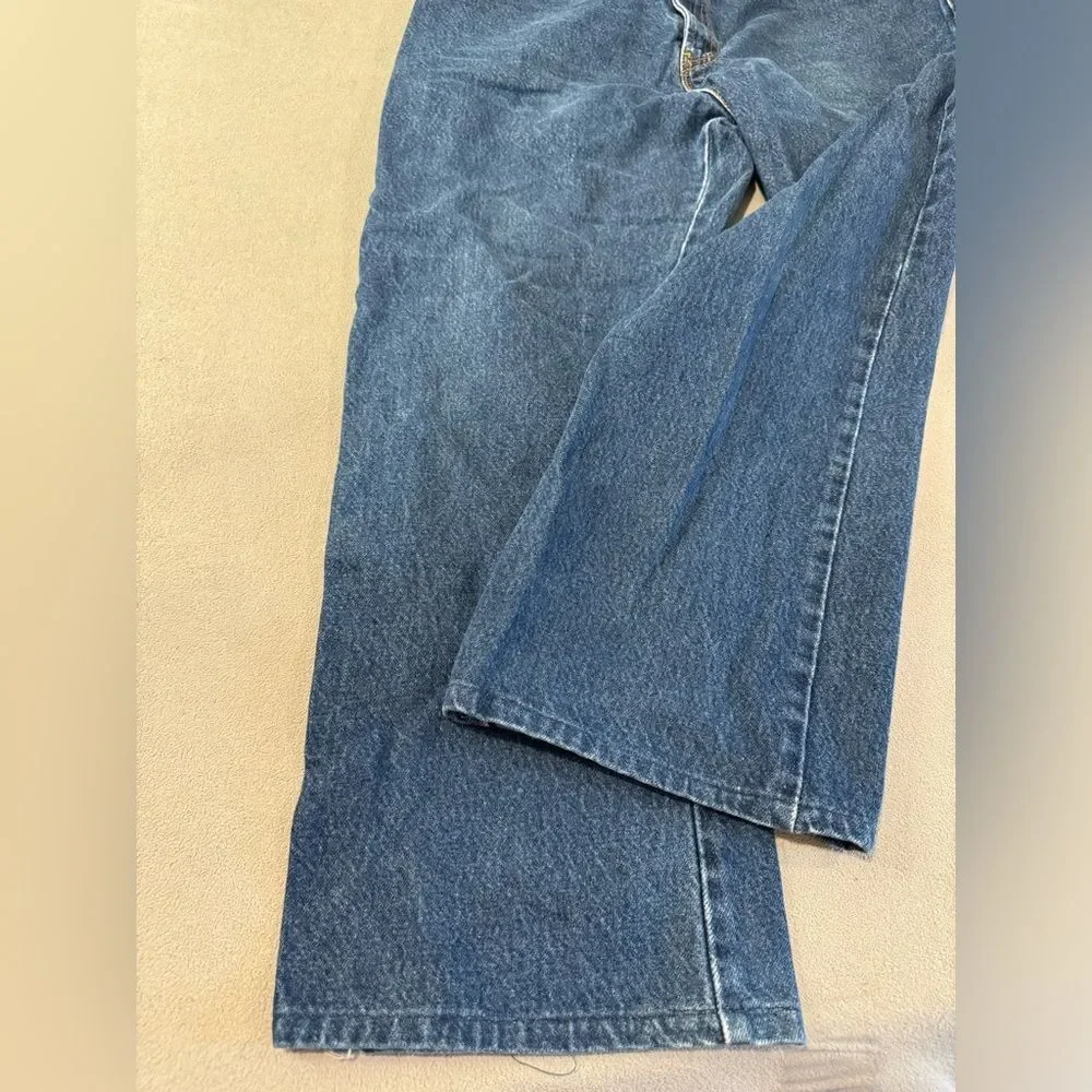 Levi's 517 Jeans Mens Size 38x27 Black Denim Classic Casual 90s Style Bootcut